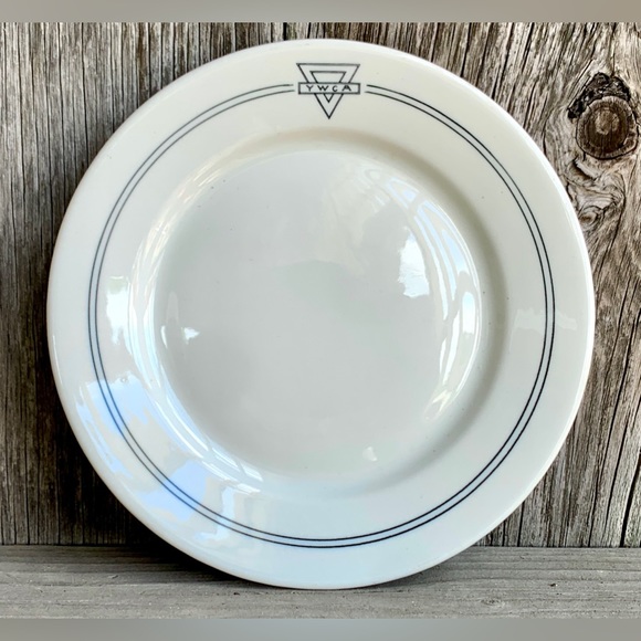 Vintage 1920s Early 20th Century Grand Rapids Michigan YWCA Plate - Picture 6 of 16